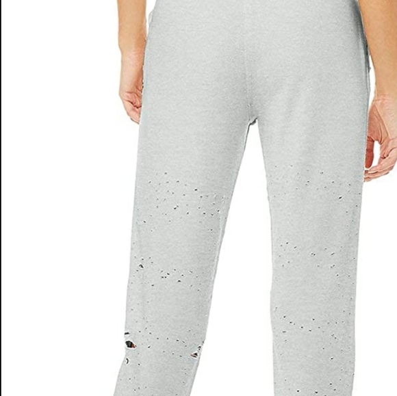Alo Fierce Grey Sweatpants - Picture 3 of 5